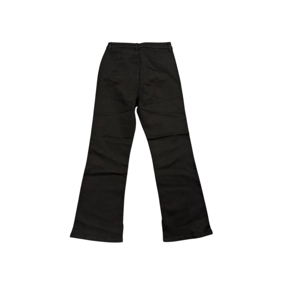 NWT ASOS DESIGN Women’s Black Wide Leg Pants Size 30/28P - Picture 7 of 7